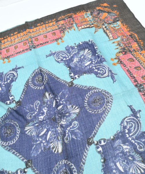 manipuri（マニプリ）ストール 青 サイズ:- レディース/2200635647283