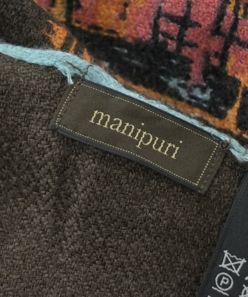 manipuri（マニプリ）ストール 青 サイズ:- レディース/2200635647283