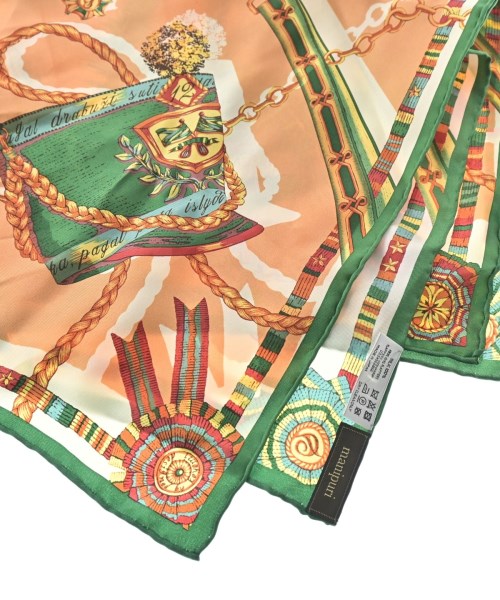 manipuri（マニプリ）バンダナ・スカーフ オレンジ サイズ:- レディース/2200643462083