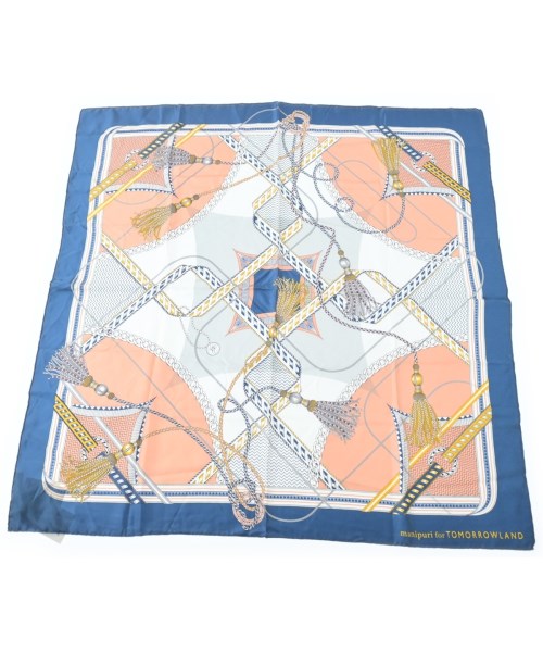 manipuri(マニプリ)バンダナ・スカーフ 青 サイズ:-/2200646035048