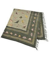 manipuri（マニプリ）ストール カーキ サイズ:- レディース/2200642656056