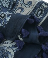 manipuri（マニプリ）ストール 紺 サイズ:- レディース/2200697526137