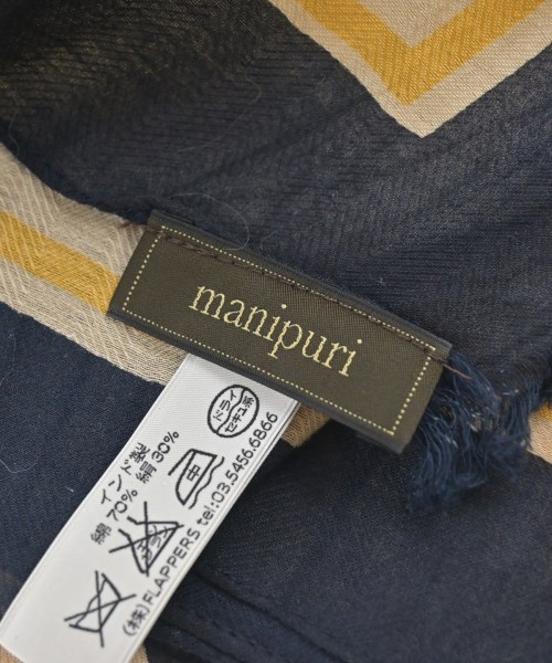 manipuri（マニプリ）ストール ベージュ サイズ:- レディース/2200702042423