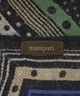 manipuri（マニプリ）ストール 黒 サイズ:- レディース/2200700153763