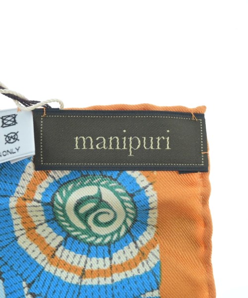 manipuri（マニプリ）バンダナ・スカーフ 青 サイズ:- レディース/2200703951854