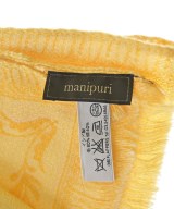 manipuri（マニプリ）ストール 黄 サイズ:- レディース/2200705408448