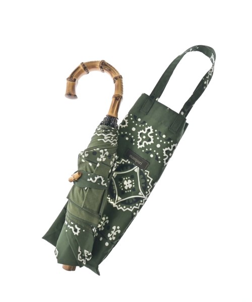 manipuri（マニプリ）傘 緑 サイズ:- レディース/2200659989062