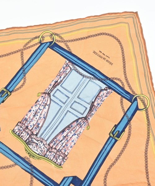 manipuri（マニプリ）バンダナ・スカーフ オレンジ サイズ:- レディース/2200654259078