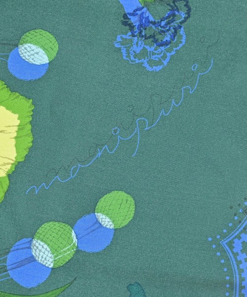 manipuri（マニプリ）バンダナ・スカーフ 緑 サイズ:- レディース/2200666764058