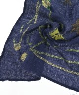 manipuri（マニプリ）ストール 紺 サイズ:- レディース/2200668904094