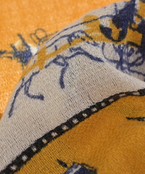 manipuri（マニプリ）ストール 黄 サイズ:- レディース/2200667850262