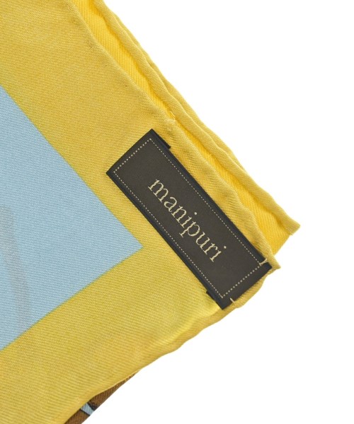 manipuri（マニプリ）バンダナ・スカーフ 青 サイズ:- レディース/2200667850293