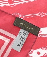 manipuri（マニプリ）バンダナ・スカーフ 赤 サイズ:- レディース/2200723820116