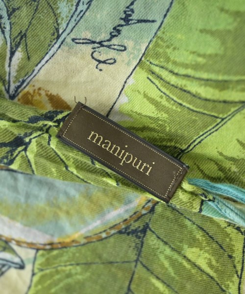 manipuri（マニプリ）ストール 緑 サイズ:- レディース/2200716567066