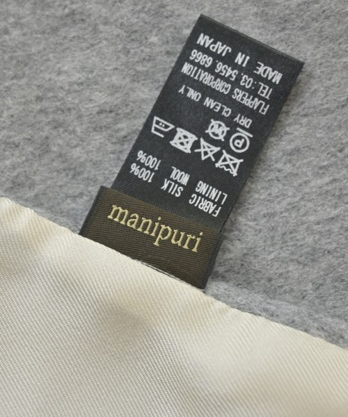 manipuri（マニプリ）マフラー 白 サイズ:- レディース/2200724380060