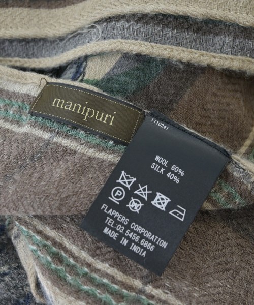 manipuri（マニプリ）バンダナ・スカーフ その他（柄物・カラフル） サイズ:- レディース/2200683994117