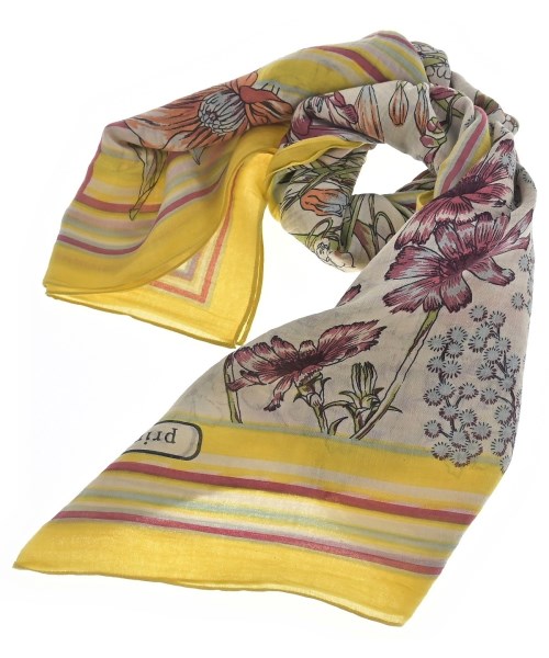 manipuri(マニプリ)バンダナ・スカーフ 黄 サイズ:-/2200679277491