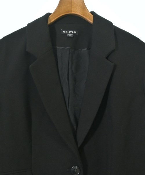 WHISTLES（ウィッスルズ）テーラードジャケット 黒 サイズ:34(XS位) レディース/2200638670011
