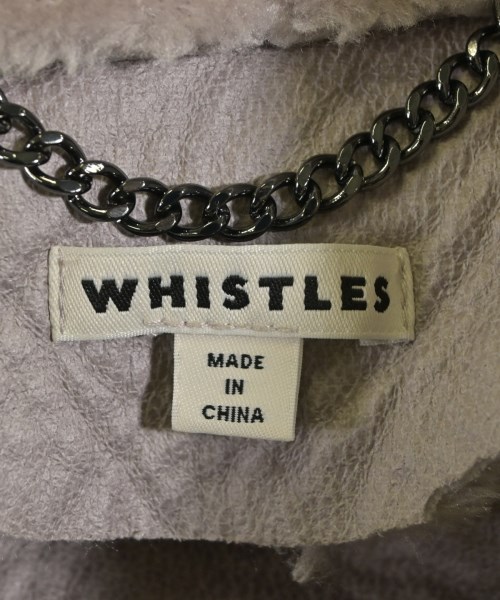 WHISTLES（ウィッスルズ）ムートンコート 紫 サイズ:L レディース/2200649864010