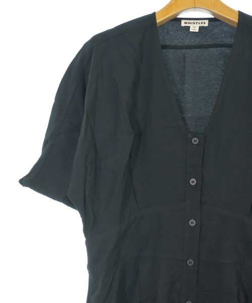 WHISTLES（ウィッスルズ）シャツワンピース 黒 サイズ:40(M位) レディース/2200651360067