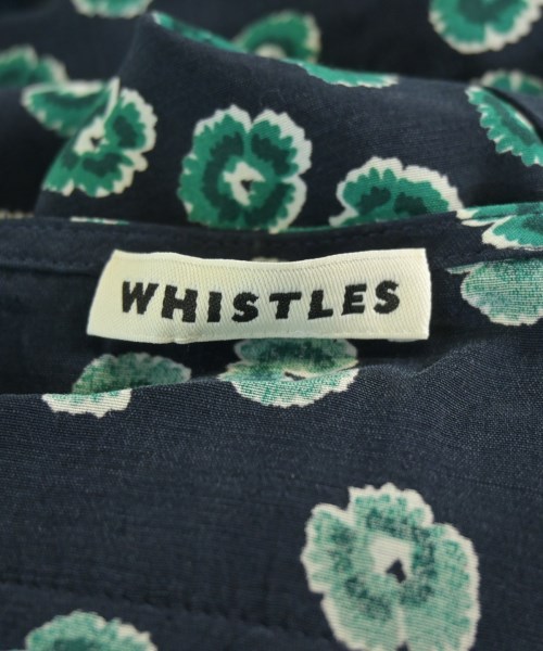 WHISTLES（ウィッスルズ）シャツワンピース 紺 サイズ:40(M位) レディース/2200651360074