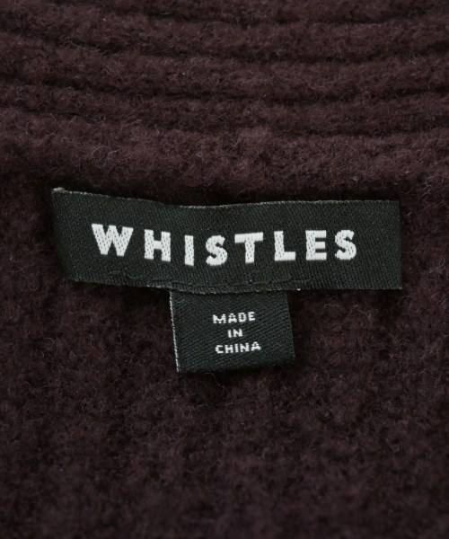 WHISTLES（ウィッスルズ）カーディガン 茶 サイズ:S レディース/2200680622013