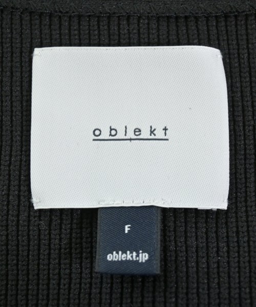 oblekt（オブレクト）カーディガン 黒 サイズ:F レディース/2200629094024