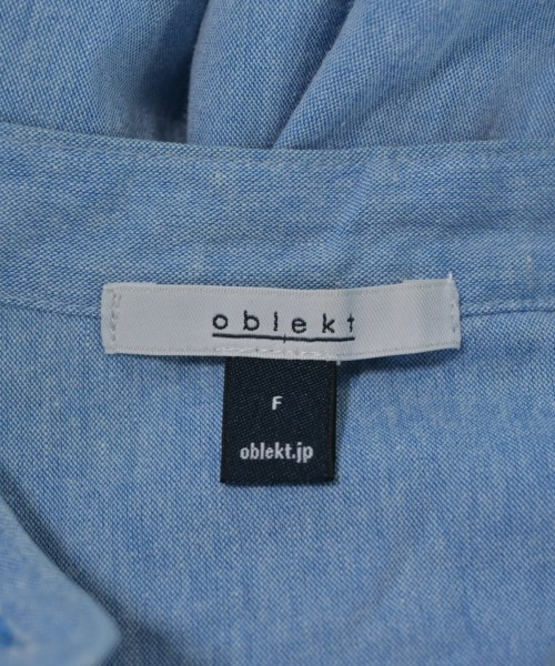 oblekt（オブレクト）ワンピース 青 サイズ:F レディース/2200629094062
