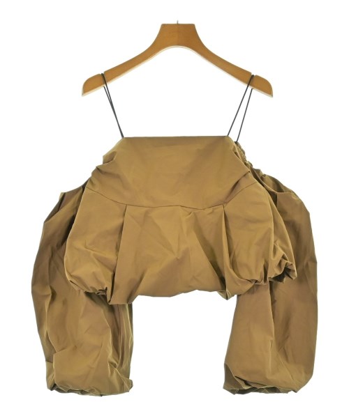 oblekt(オブレクト)ブラウス 茶 サイズ:F/2200642283016