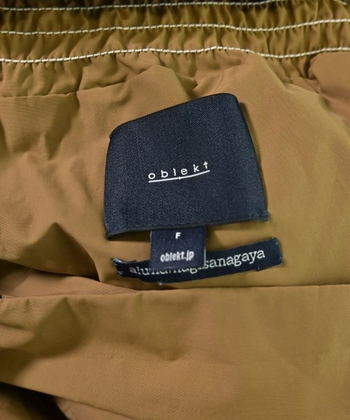 oblekt（オブレクト）ブラウス 茶 サイズ:F レディース/2200642283016