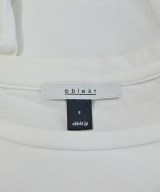 oblekt（オブレクト）Tシャツ・カットソー 白 サイズ:F レディース/2200613779043