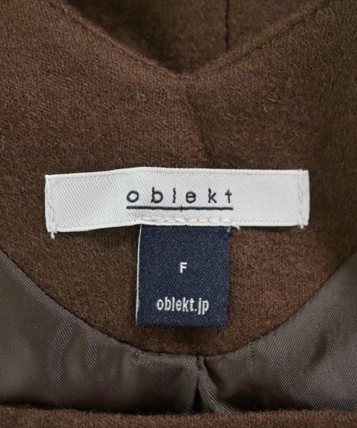 oblekt（オブレクト）ワンピース 茶 サイズ:F レディース/2200674275089