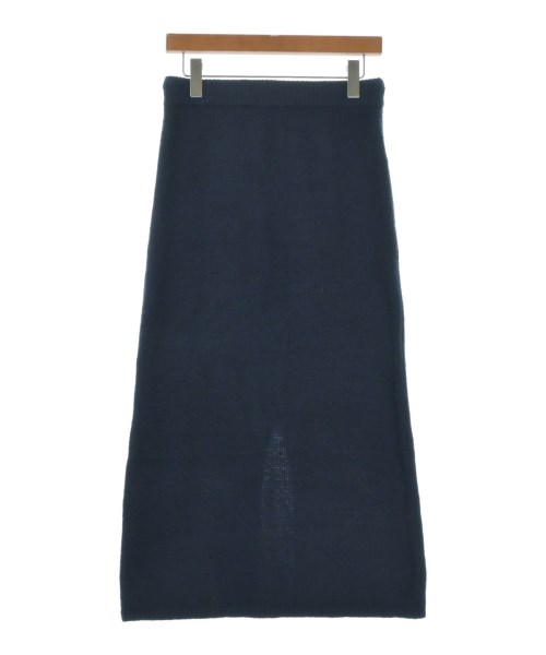 oblekt(オブレクト)ロング・マキシ丈スカート 紺 サイズ:F/2200651432030