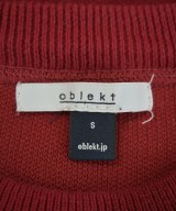 oblekt（オブレクト）ニット・セーター 赤 サイズ:S レディース/2200720184044