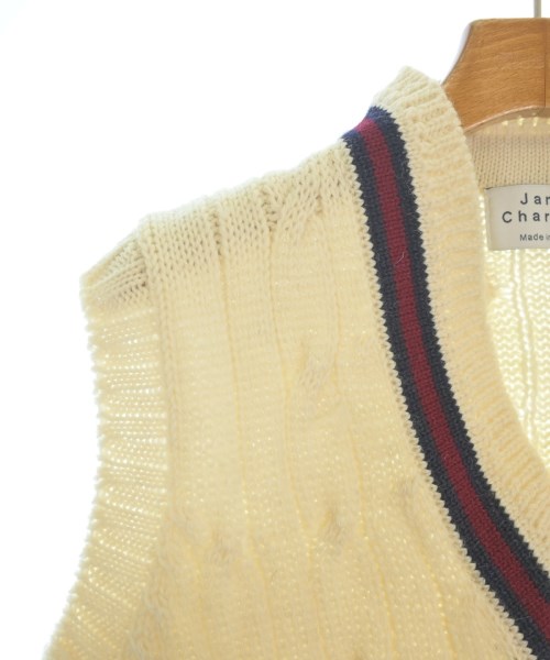 James Charlotte（ジェームスシャルロット）ベスト 白 サイズ:36(S位) レディース/2200665203015