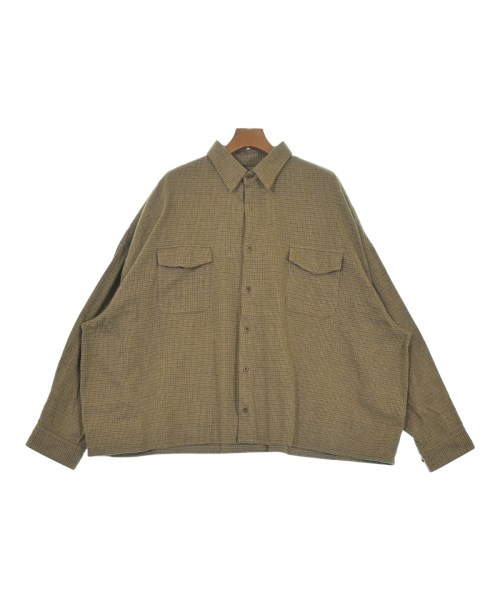 whowhat(フーワット)カジュアルシャツ 茶 サイズ:F/2200648316039
