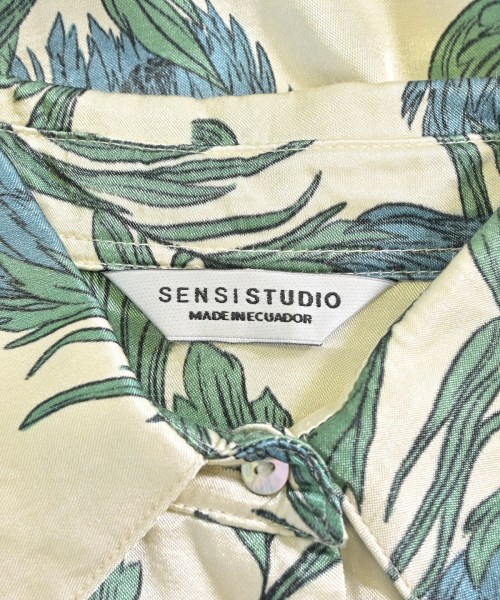 SENSI STUDIO（センシスタジオ）カジュアルシャツ 白 サイズ:S レディース/2200618367122