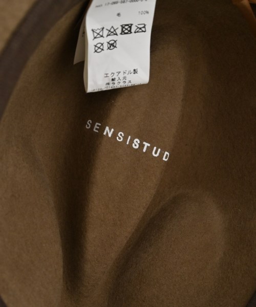 SENSI STUDIO（センシスタジオ）ハット 茶 サイズ:- レディース/2200719721120