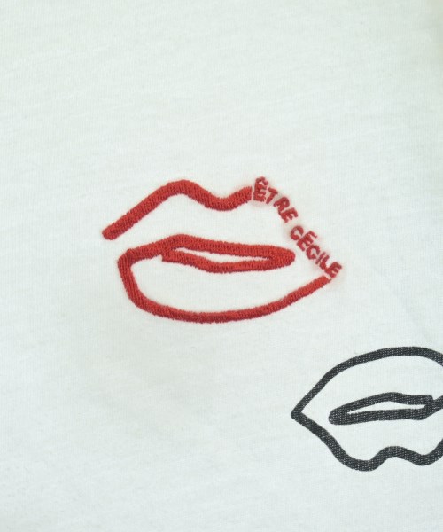 etre cecile（エトレセシル）Tシャツ・カットソー 白 サイズ:S レディース/2200621196054