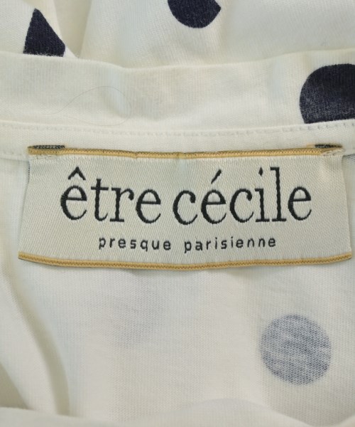 etre cecile（エトレセシル）Tシャツ・カットソー 白 サイズ:S レディース/2200644051033
