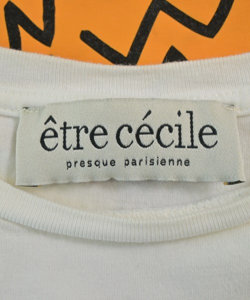 etre cecile（エトレセシル）Tシャツ・カットソー 白 サイズ:XS レディース/2200644051040