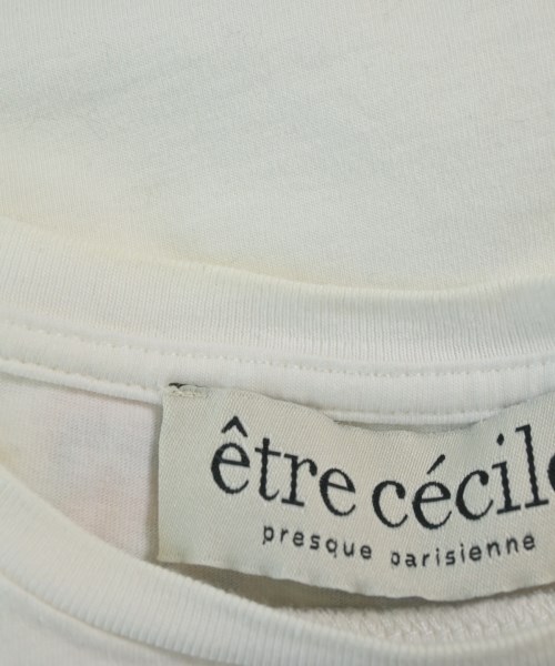 etre cecile（エトレセシル）Tシャツ・カットソー 白 サイズ:XS レディース/2200644051040