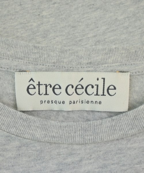 etre cecile（エトレセシル）Tシャツ・カットソー グレー サイズ:S レディース/2200613568067
