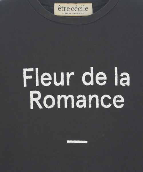 etre cecile（エトレセシル）Tシャツ・カットソー 黒 サイズ:XS レディース/2200616253052