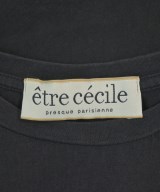 etre cecile（エトレセシル）Tシャツ・カットソー 黒 サイズ:XS レディース/2200616253052