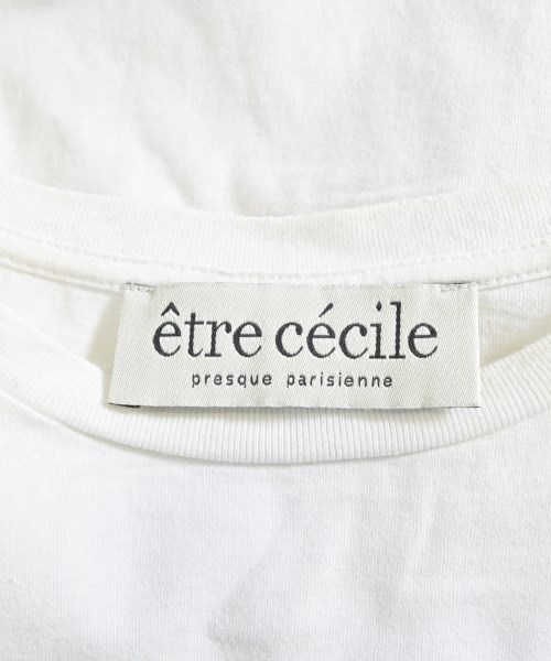 etre cecile（エトレセシル）Tシャツ・カットソー 白 サイズ:S メンズ/2200695027186