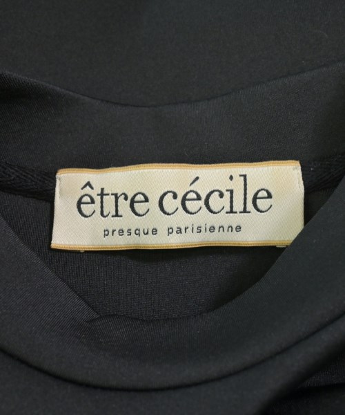etre cecile（エトレセシル）Tシャツ・カットソー 黒 サイズ:XS レディース/2200714743035