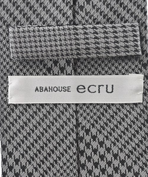ABAHOUSE ECRU（アバハウスエクリュ）ネクタイ グレー サイズ:- メンズ/2200672823060