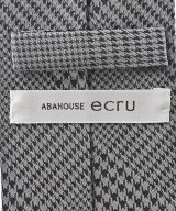 ABAHOUSE ECRU（アバハウスエクリュ）ネクタイ グレー サイズ:- メンズ/2200672823060