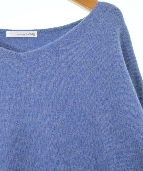 ABAHOUSE ECRU（アバハウスエクリュ）ニット・セーター 青 サイズ:F レディース/2200640232030